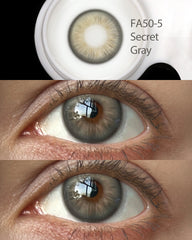 Secret Gray – Gray Colored Contacts (Plano, Yearly)