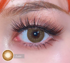 Latte – Assorted Colored Contacts (Plano, Yearly)
